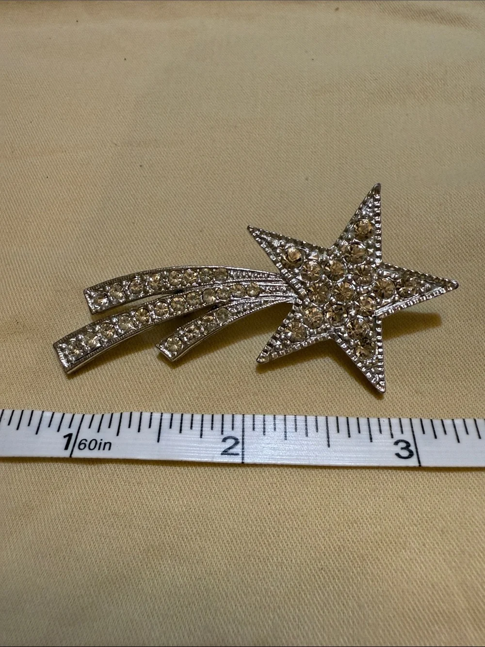 Vintage Shooting Star Brooch
